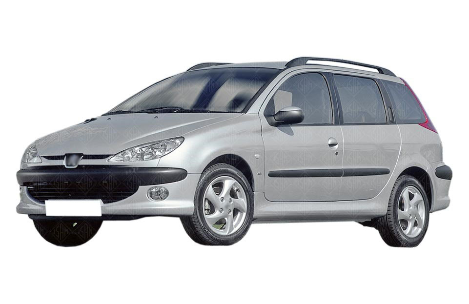 Peugeot 206 kombi 2002-2008 lyžiny